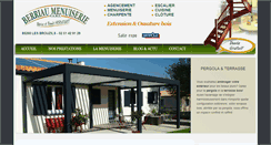 Desktop Screenshot of berriau-menuiserie-vendee.com