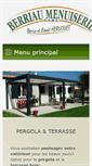 Mobile Screenshot of berriau-menuiserie-vendee.com